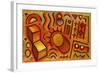 Petroglyph-John Newcomb-Framed Giclee Print