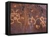 Petroglyphs, Albuquerque, New Mexico, USA-Rob Tilley-Framed Stretched Canvas