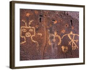 Petroglyphs, Albuquerque, New Mexico, USA-Rob Tilley-Framed Photographic Print