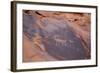 Petroglyphs at Ear of the Wind Arch, Monument Valley Navajo Tribal Park, Monument Valley, Utah-Michael DeFreitas-Framed Photographic Print