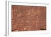 Petroglyphs, Gold Butte, Nevada, United States of America, North America-James Hager-Framed Photographic Print