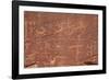 Petroglyphs, Gold Butte, Nevada, United States of America, North America-James Hager-Framed Photographic Print