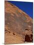 Petroglyphs in Sandstone by Anasazi Indians around 500 AD, Valley of Fire State Park in Nevada, USA-Fraser Hall-Mounted Photographic Print