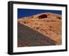 Petroglyphs in Sandstone by Anasazi Indians around 500 AD, Valley of Fire State Park, Nevada, USA-Fraser Hall-Framed Photographic Print