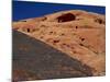 Petroglyphs in Sandstone by Anasazi Indians around 500 AD, Valley of Fire State Park, Nevada, USA-Fraser Hall-Mounted Photographic Print