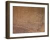 Petroglyphs Near Una Vida, Chaco Culture National Historic Park, New Mexico, USA-James Hager-Framed Photographic Print