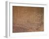 Petroglyphs Near Una Vida, Chaco Culture National Historic Park, New Mexico, USA-James Hager-Framed Photographic Print