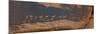 Petroglyphs on Rock, Hunter Panel, Moab, Utah, USA-null-Mounted Photographic Print