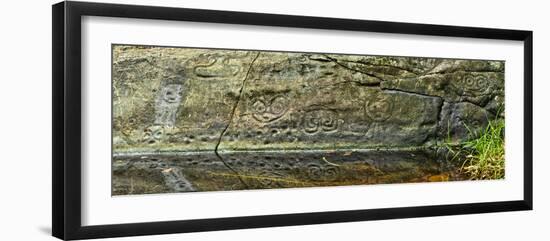 Petroglyphs, Reef Bay, St. John, Us Virgin Islands-null-Framed Photographic Print