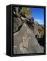 Petroglyphs, Santa Fe County, New Mexico, USA-Michael Snell-Framed Stretched Canvas