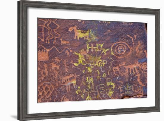 Petroglyphs, V Bar V Heritage Site, Arizona, USA-Jamie & Judy Wild-Framed Photographic Print