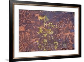 Petroglyphs, V Bar V Heritage Site, Arizona, USA-Jamie & Judy Wild-Framed Photographic Print