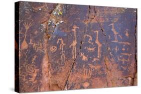 Petroglyphs, V Bar V Heritage Site, Arizona, USA-Jamie & Judy Wild-Stretched Canvas