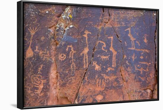 Petroglyphs, V Bar V Heritage Site, Arizona, USA-Jamie & Judy Wild-Framed Photographic Print