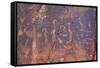 Petroglyphs, V Bar V Heritage Site, Arizona, USA-Jamie & Judy Wild-Framed Stretched Canvas