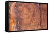 Petroglyphs, V Bar V Heritage Site, Arizona, USA-Jamie & Judy Wild-Framed Stretched Canvas