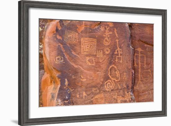 Petroglyphs, V Bar V Heritage Site, Arizona, USA-Jamie & Judy Wild-Framed Photographic Print