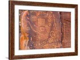 Petroglyphs, V Bar V Heritage Site, Arizona, USA-Jamie & Judy Wild-Framed Photographic Print