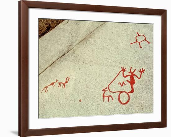 Petroglyphs-Werner Forman-Framed Giclee Print