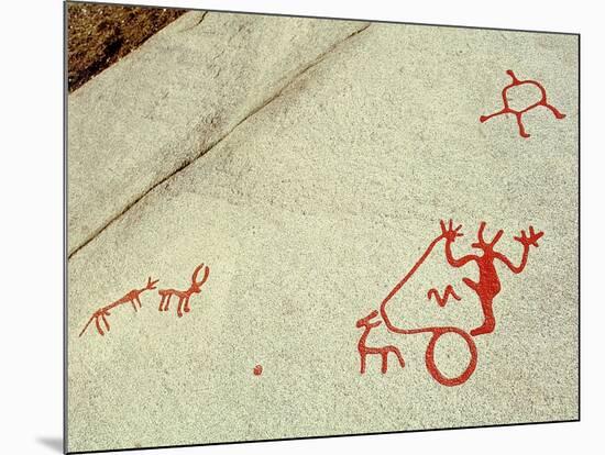 Petroglyphs-Werner Forman-Mounted Giclee Print