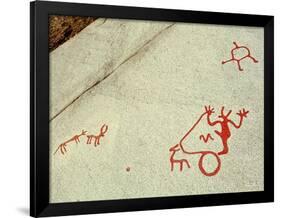 Petroglyphs-Werner Forman-Framed Giclee Print