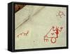 Petroglyphs-Werner Forman-Framed Stretched Canvas