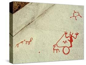 Petroglyphs-Werner Forman-Stretched Canvas