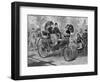 Petrol-Driven Car by Benz and Co., Capable of 16 KM Per Hour, C1890S-null-Framed Giclee Print