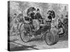 Petrol-Driven Car by Benz and Co., Capable of 16 KM Per Hour, C1890S-null-Stretched Canvas