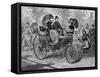 Petrol-Driven Car by Benz and Co., Capable of 16 KM Per Hour, C1890S-null-Framed Stretched Canvas