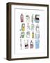 Petrol Pumps-Pat Macdonald-Framed Giclee Print