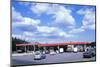 Petrol Station at Rownhams Services on M27 Motorway-null-Mounted Photographic Print