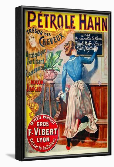 Petrole Hahn Hair Care-null-Framed Art Print