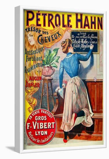 Petrole Hahn Hair Care-null-Framed Art Print