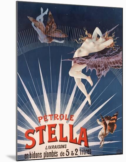 Pétrole Stella-Henri Gray-Mounted Art Print