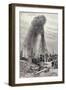 Petroleum Oil Wells, Baku, Caspian: A Fountain of Petroleum Oil, The Illustrated London News, 1886-null-Framed Giclee Print