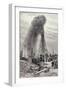 Petroleum Oil Wells, Baku, Caspian: A Fountain of Petroleum Oil, The Illustrated London News, 1886-null-Framed Giclee Print