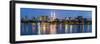 Petronas Towers and City Skyline, Lake Titiwangsa, Kuala Lumpur, Malaysia-Peter Adams-Framed Photographic Print