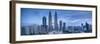 Petronas Towers and Klcc, Kuala Lumpur, Malaysia-Jon Arnold-Framed Photographic Print