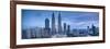 Petronas Towers and Klcc, Kuala Lumpur, Malaysia-Jon Arnold-Framed Photographic Print