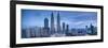 Petronas Towers and Klcc, Kuala Lumpur, Malaysia-Jon Arnold-Framed Photographic Print