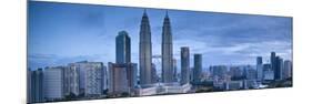 Petronas Towers and Klcc, Kuala Lumpur, Malaysia-Jon Arnold-Mounted Photographic Print