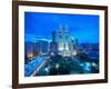 Petronas Towers and Klcc, Kuala Lumpur, Malaysia-Jon Arnold-Framed Photographic Print