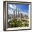 Petronas Towers and Klcc, Kuala Lumpur, Malaysia-Peter Adams-Framed Photographic Print