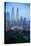 Petronas Towers at Daybreak, Kuala Lumpur, Malaysia, Southeast Asia, Asia-Frank Fell-Stretched Canvas