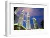 Petronas Towers at Night, Kuala Lumpur, Malaysia, Southeast Asia, Asia-Frank Fell-Framed Photographic Print