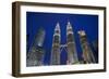 Petronas Towers, Klcc (Kuala Lumpur City Center), Kuala Lumpur, Malaysia, Southeast Asia, Asia-Tuul-Framed Photographic Print