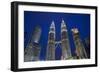 Petronas Towers, Klcc (Kuala Lumpur City Center), Kuala Lumpur, Malaysia, Southeast Asia, Asia-Tuul-Framed Photographic Print