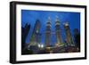 Petronas Towers, Klcc (Kuala Lumpur City Center), Kuala Lumpur, Malaysia, Southeast Asia, Asia-Tuul-Framed Photographic Print