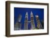 Petronas Towers, Klcc (Kuala Lumpur City Center), Kuala Lumpur, Malaysia, Southeast Asia, Asia-Tuul-Framed Photographic Print